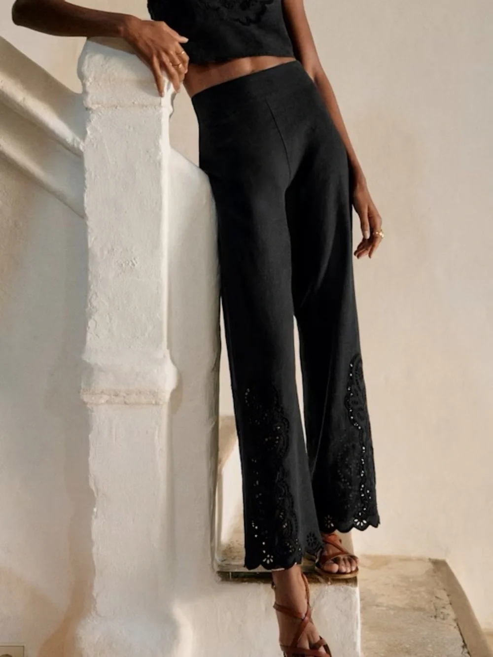 NWT Sézane Set - Fausto Trousers + Marga Blouse Size 4/6